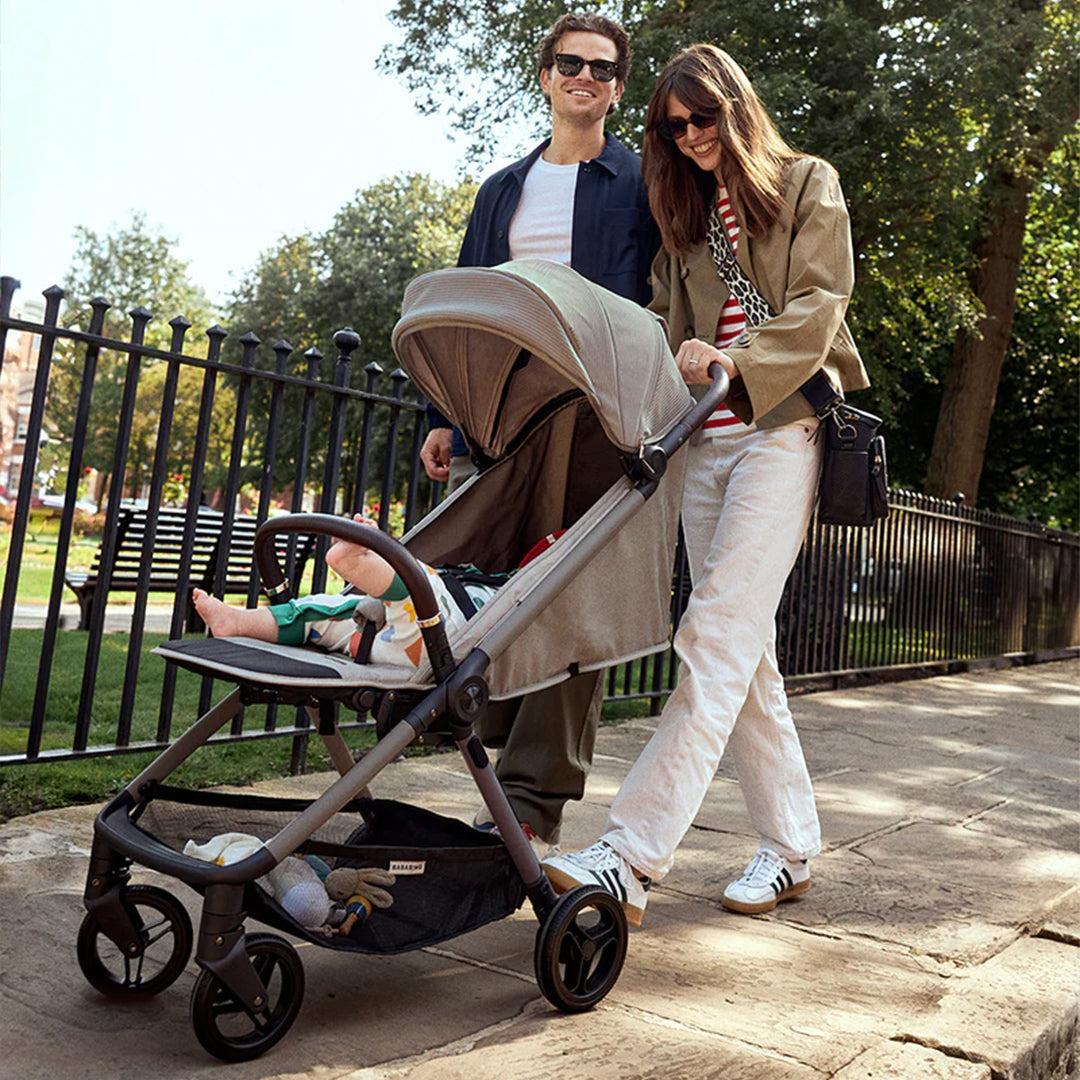 Bababing Raffi pushchair travel system lifestyle image