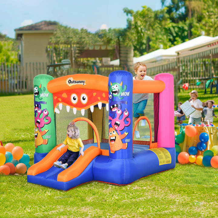 Outsunny Monster Design Bouncy Castle