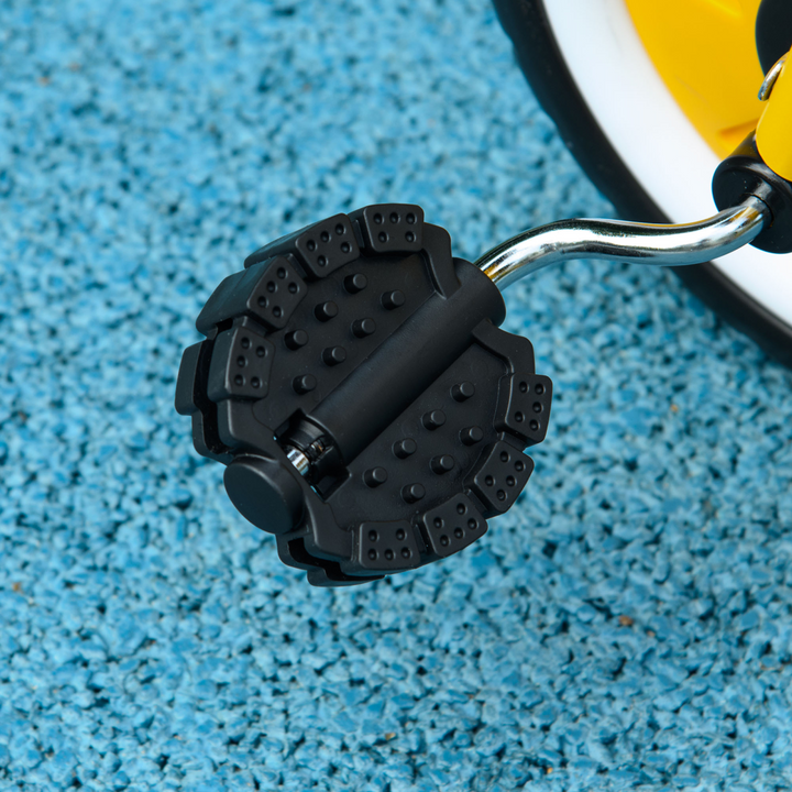 AIYAPLAY Kids Trike – Yellow Toddler Tricycle with Basket & Bell (2–5 Years)