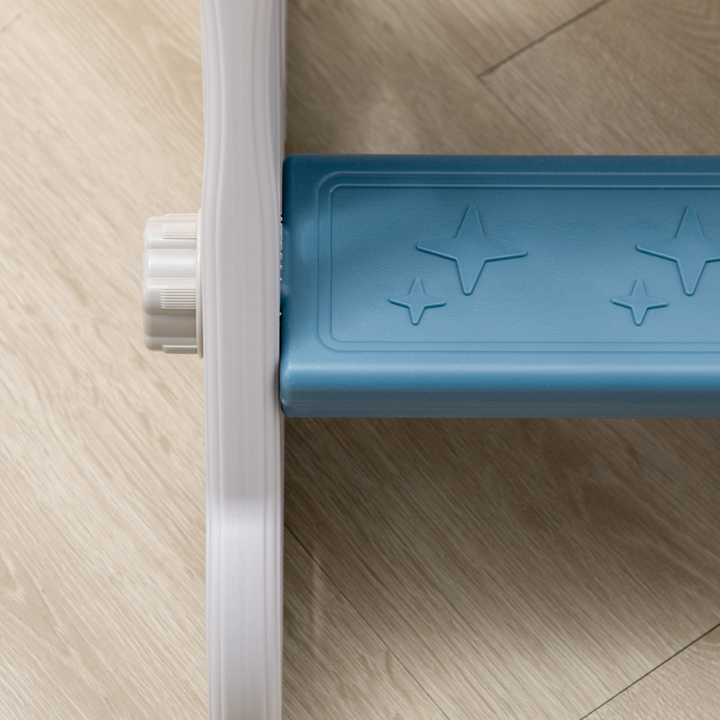 AIYAPLAY Space-Themed Baby Slide – Blue (Ages 1.5–3 Years)