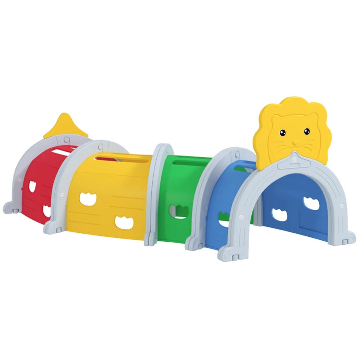 AIYAPLAY Lion Design Kids Play Tunnel – Ages 3–6