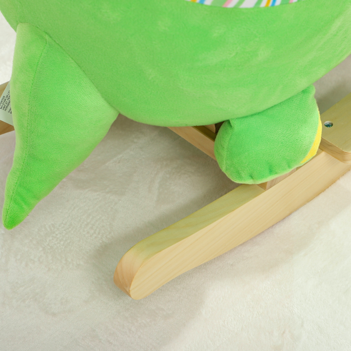 AIYAPLAY Baby Rocking Dinosaur with Sounds & Safety Belt – 18–36M