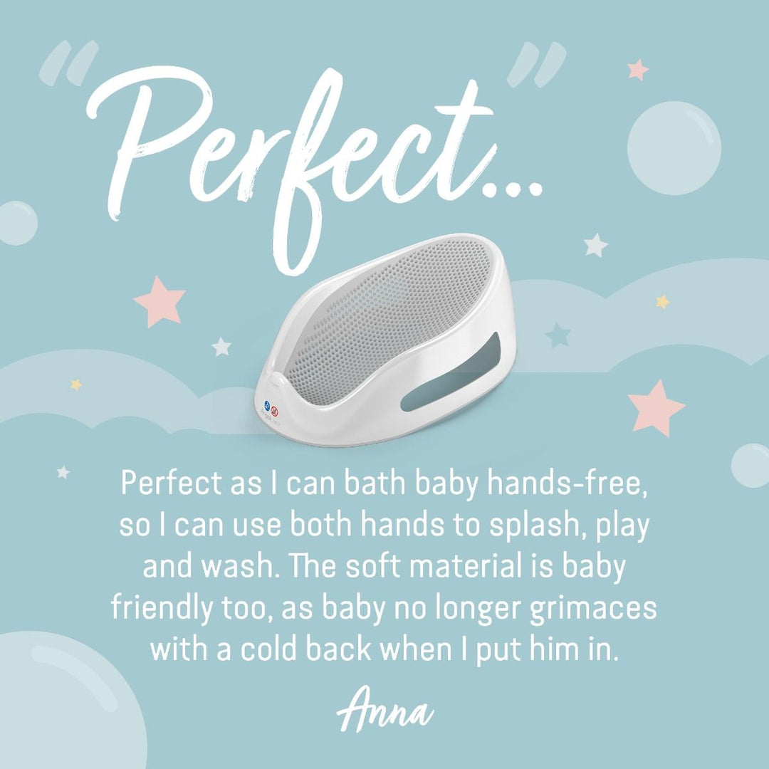 Angelcare Soft Touch Bath Support - Grey