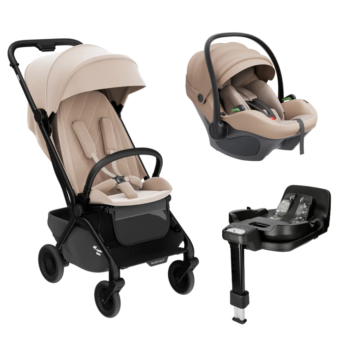 Avionaut Airby Travel System with Pixel 3 Car Seat – Beige