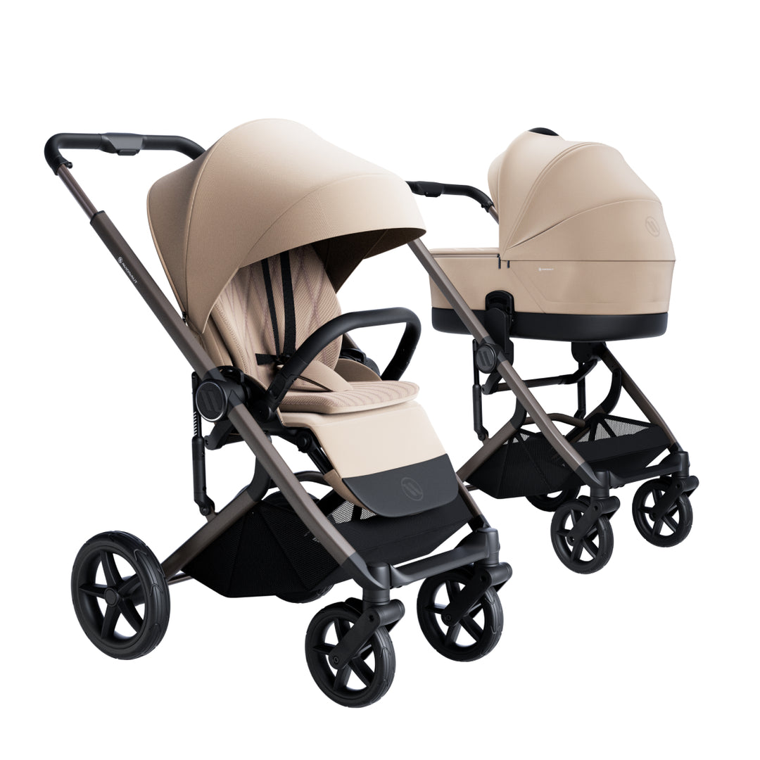 Avionaut Sirius 2 Travel System with Pixel 3 & IQ Orbit Base – Beige