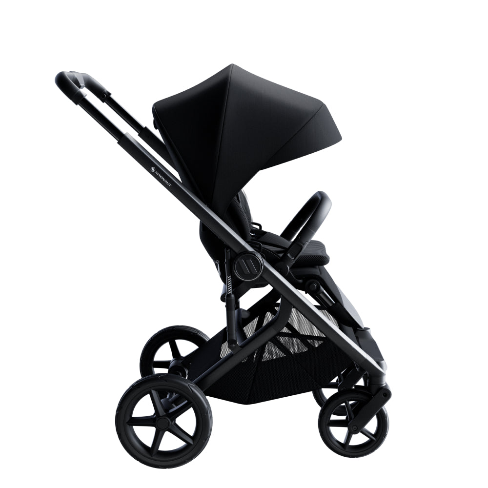 Avionaut Sirius 2 Travel System with Pixel 3 & IQ Orbit Base – Black