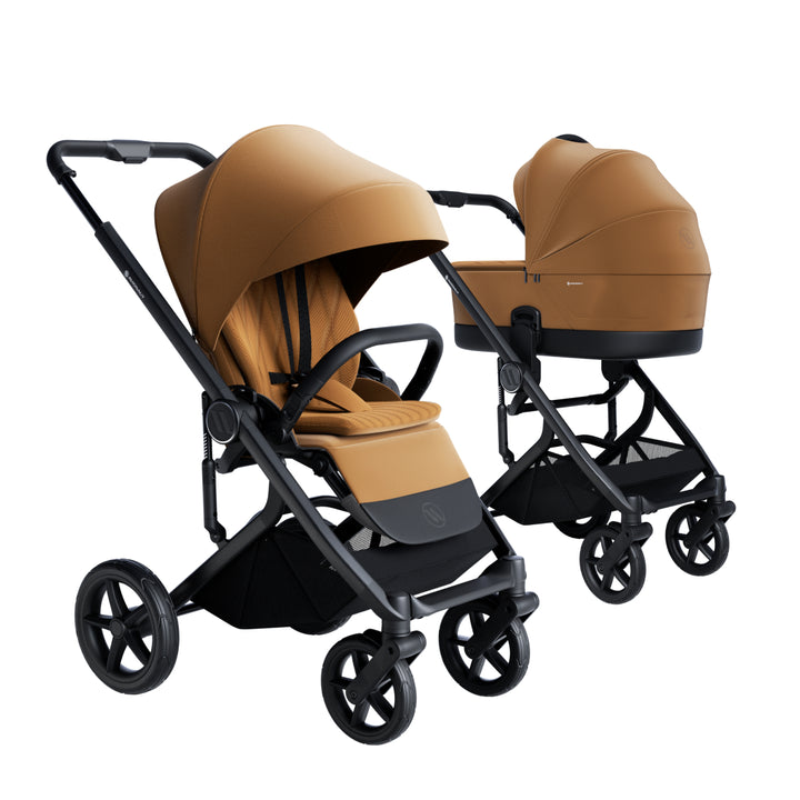 Avionaut Sirius 2 Travel System with Pixel 3 & IQ Orbit Base – Caramel