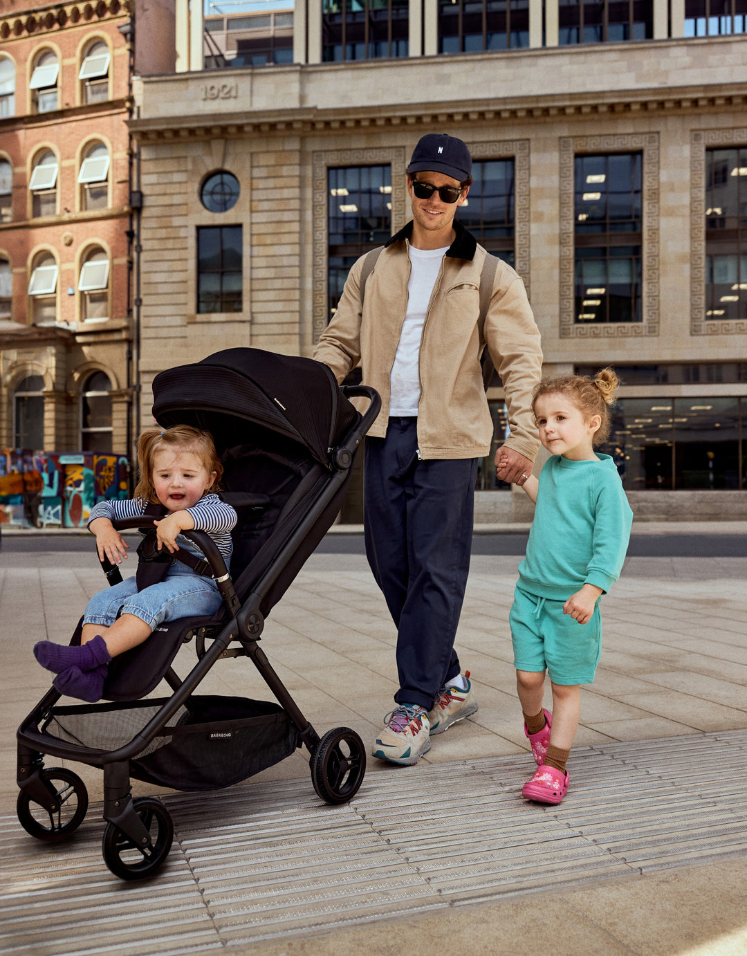 Bababing Auto Fold Compact Stroller – Black
