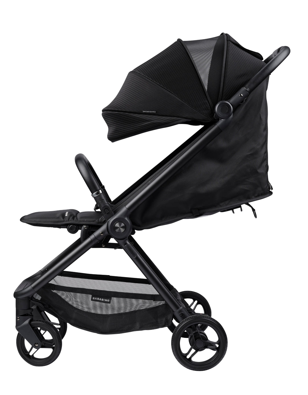 Bababing Auto Fold Compact Stroller – Black