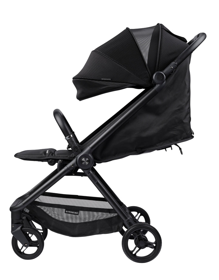 Bababing Auto Fold Compact Stroller – Black