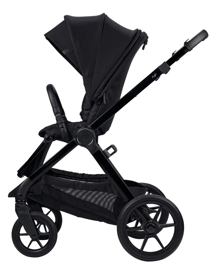 Bababing Raffi MKII 12 Piece Travel System – Satin Black