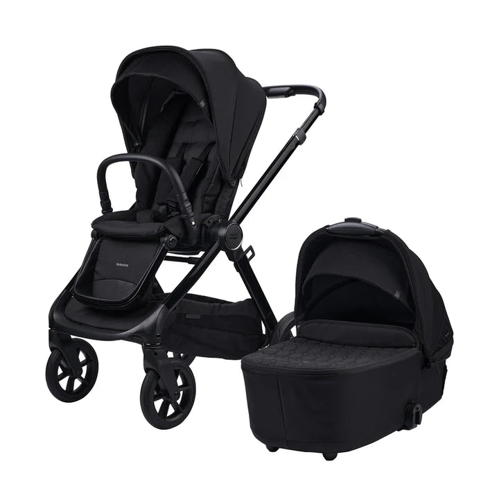 Bababing Raffi MKII 12 Piece Travel System – Satin Black
