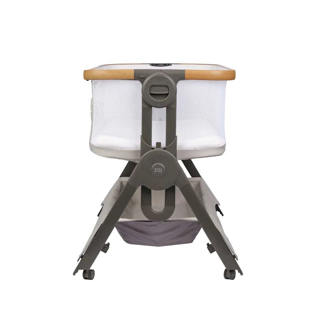Bababing Bedside And Travel Cot – Beige