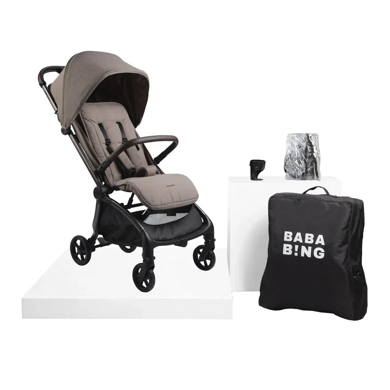 Bababing imi Auto Fold Compact Stroller – Minky