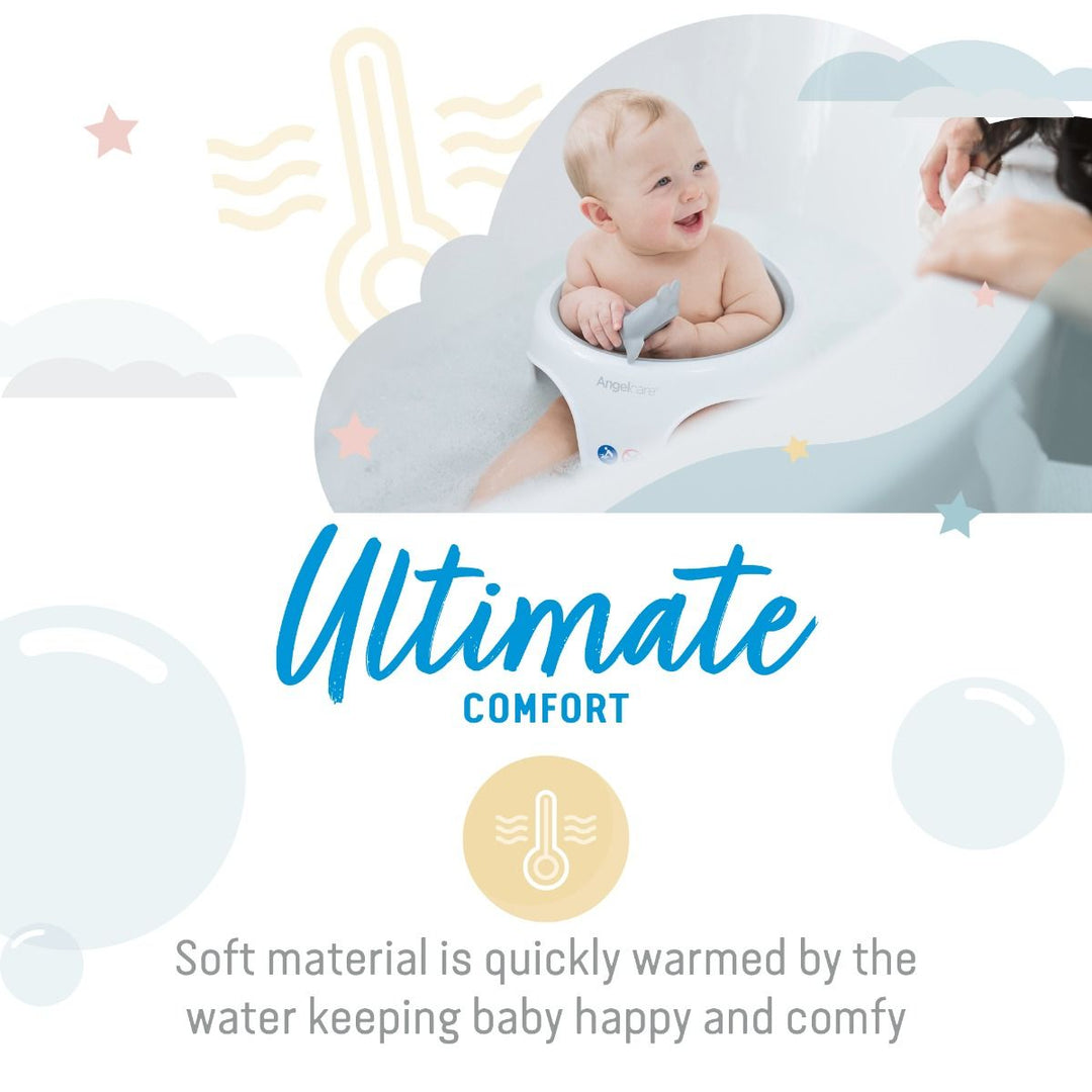 Angelcare Soft Touch Bath Seat - Grey