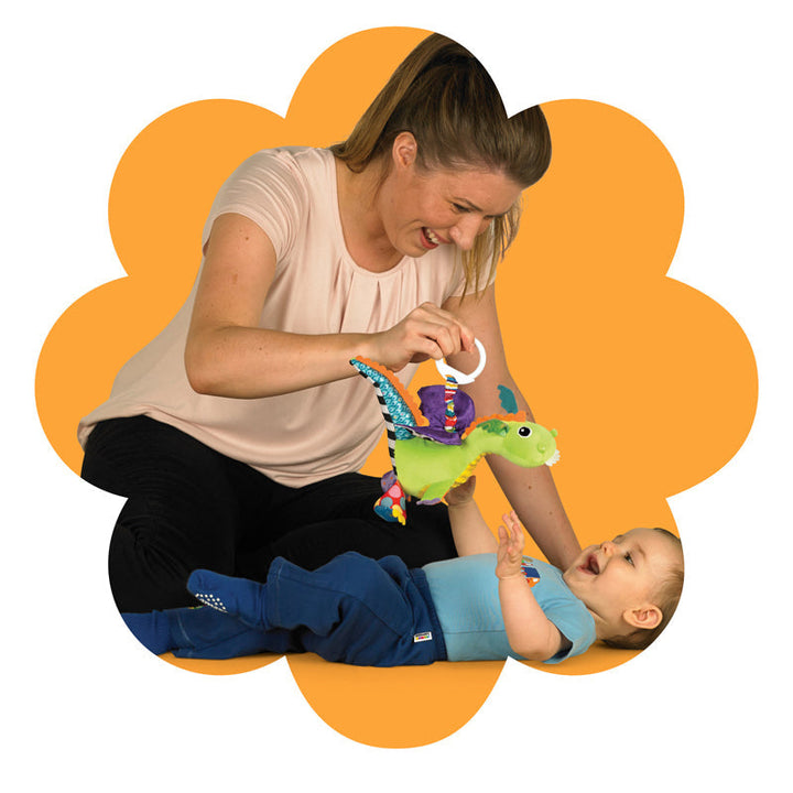 Lamaze Flip Flap Dragon Sensory Activity Toy