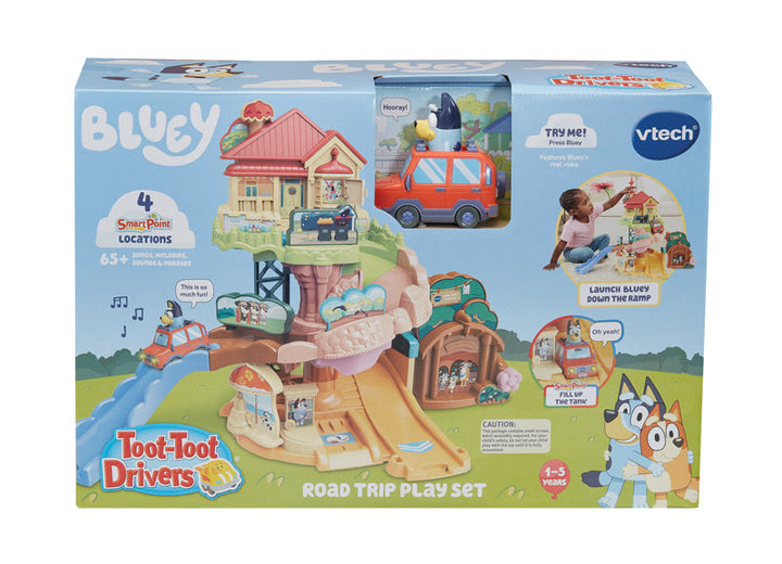 VTech Toot-Toot Drivers Bluey Road Trip Play Set
