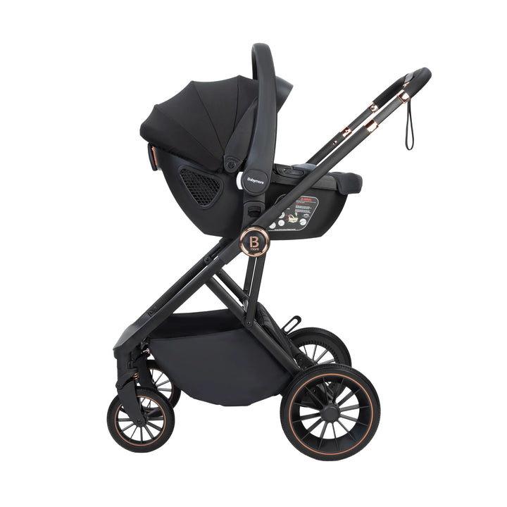 Babymore Chia Travel System with Coco Car Seat – Midnight Blue