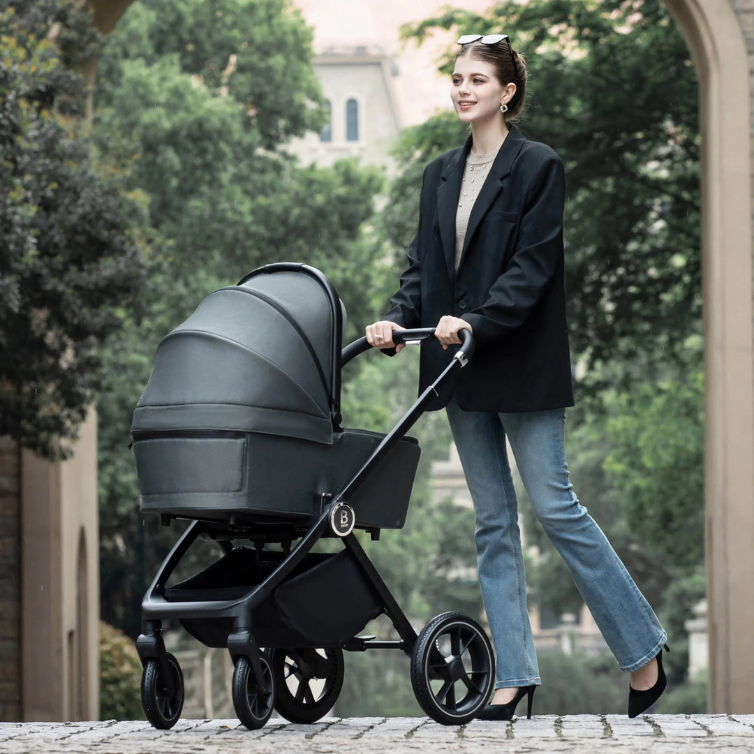 Babymore Kai 2 in 1 Travel System – Forest Grey