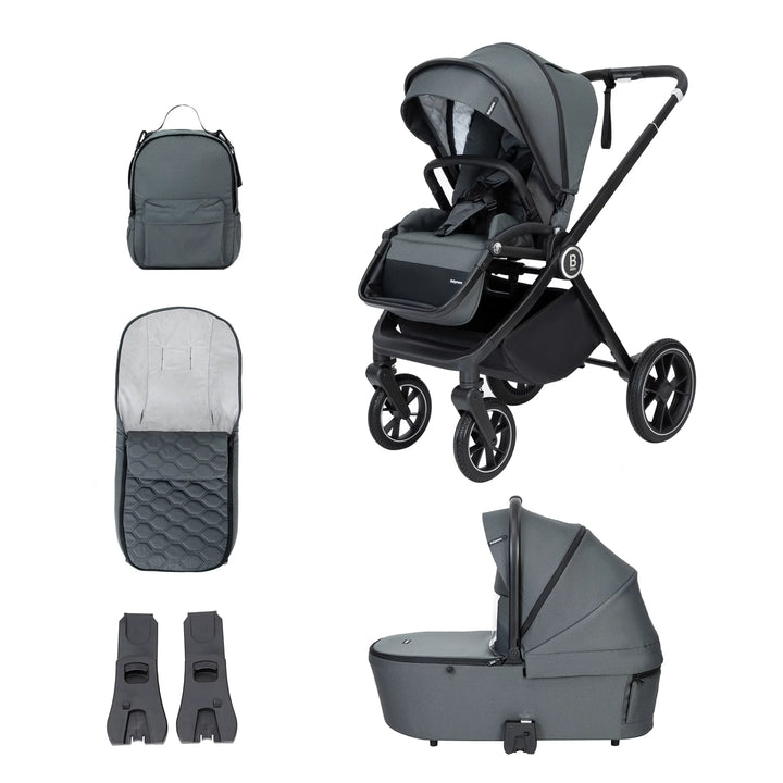 Babymore Kai 2 in 1 Travel System – Forest Grey