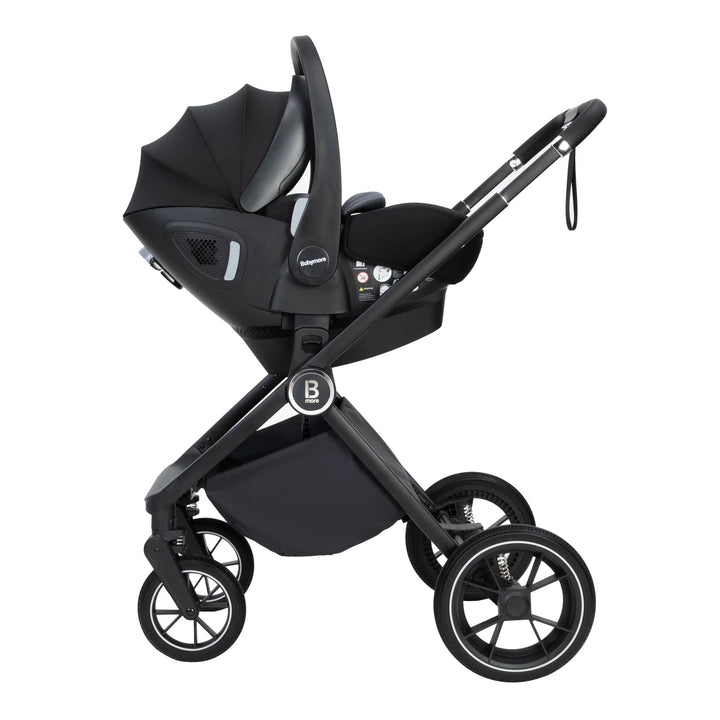 Babymore Kai Travel System with Pecan Car Seat – Forest Grey