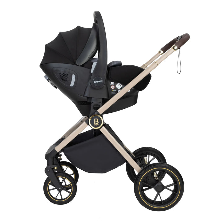 Babymore Kai Travel System with Pecan Car Seat – Sandstone