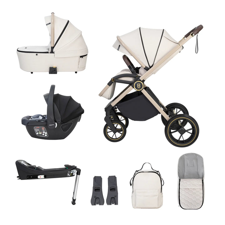 Babymore Kai Travel System with Coco Car Seat – Sandstone