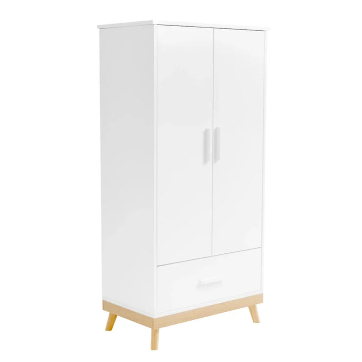 Babymore Mona Wardrobe diagonal on a white background