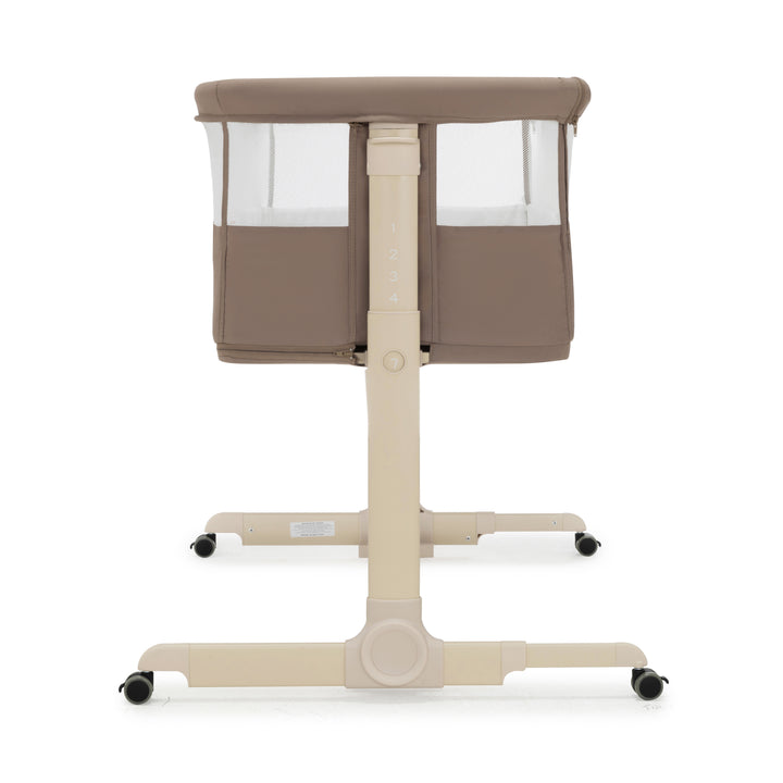 Babymore Neera Bedside Crib - Mocha