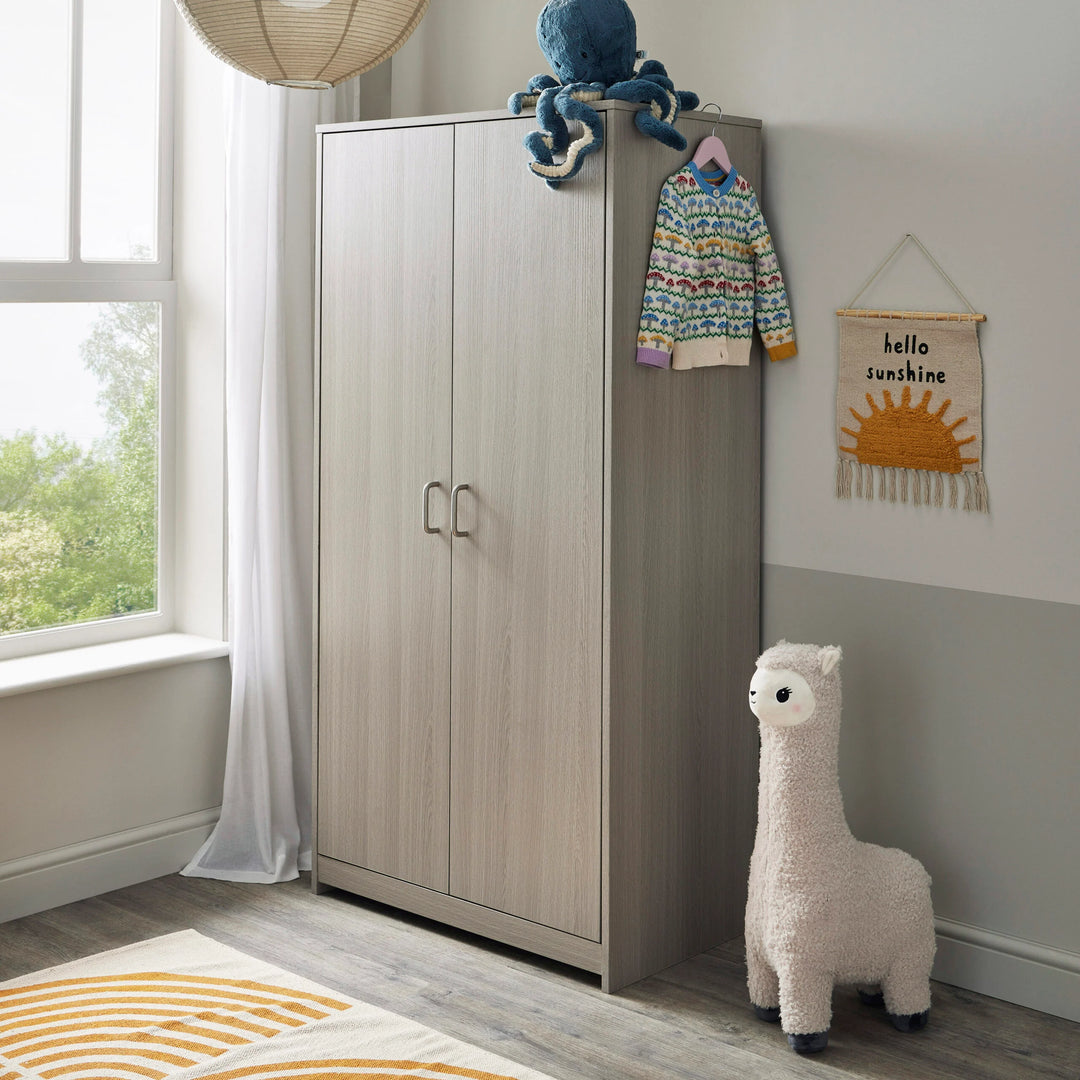 Babymore Caro 3 Piece Nursery Furniture Set – Grey Wash