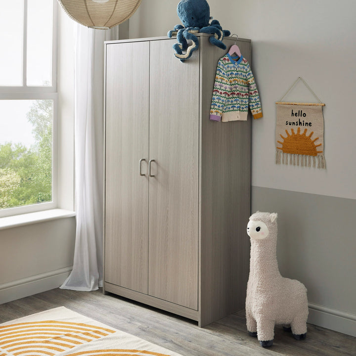 Babymore Caro 3 Piece Nursery Furniture Set – Grey Wash