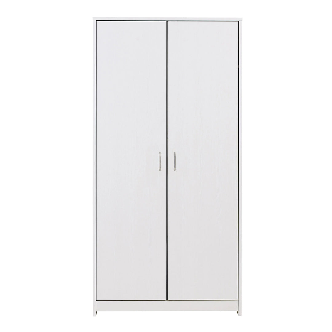 Babymore Caro 3 Piece Nursery Furniture Set – White Wash