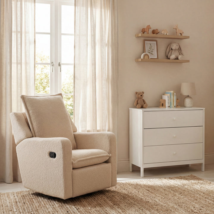 Bebe & Beyond Nestler Nursing Chair Oat Ted