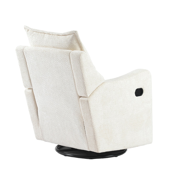 Bebe & Beyond Nestler Nursing Chair - Off White Boucle