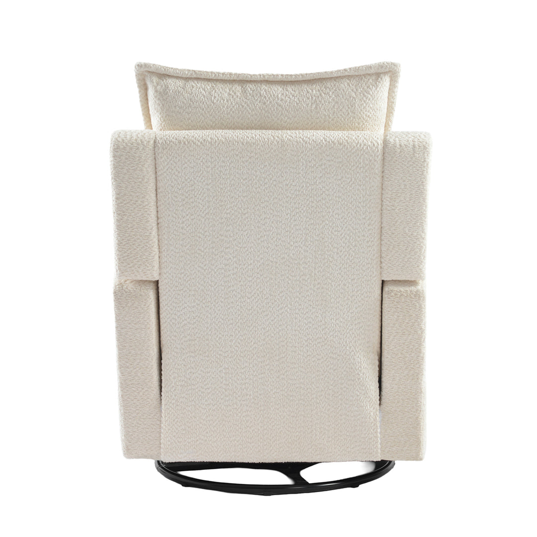 Bebe & Beyond Nestler Nursing Chair - Off White Boucle