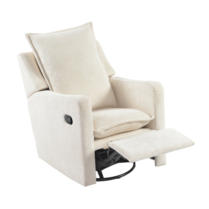 Bebe & Beyond Nestler Nursing Chair - Off White Boucle