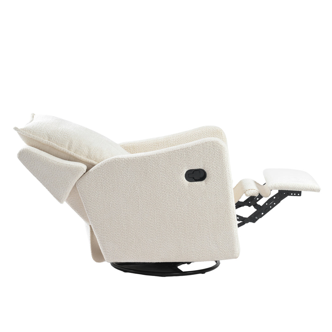 Bebe & Beyond Nestler Nursing Chair - Off White Boucle