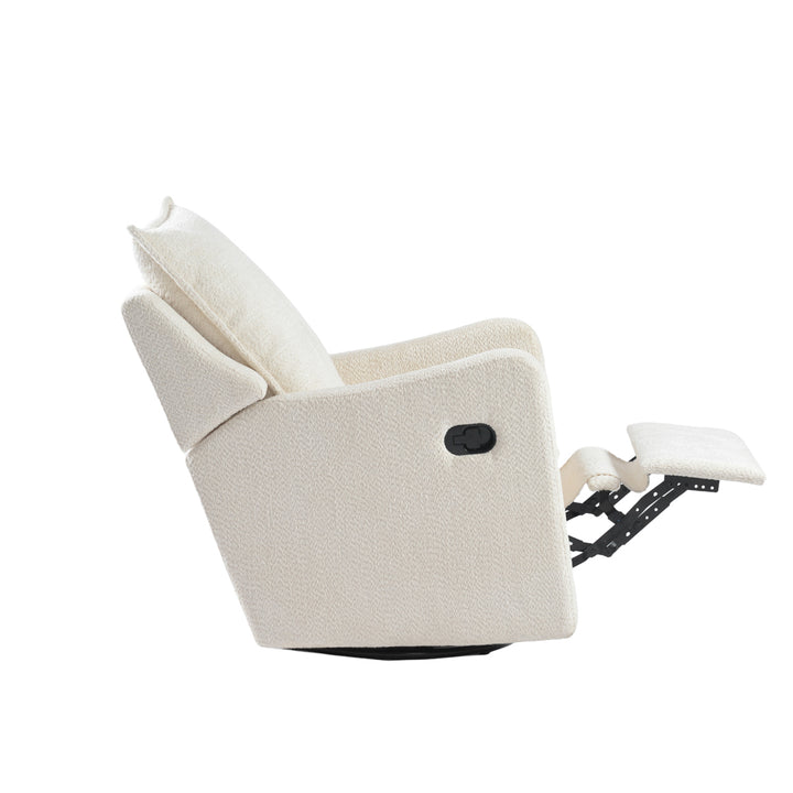 Bebe & Beyond Nestler Nursing Chair - Off White Boucle
