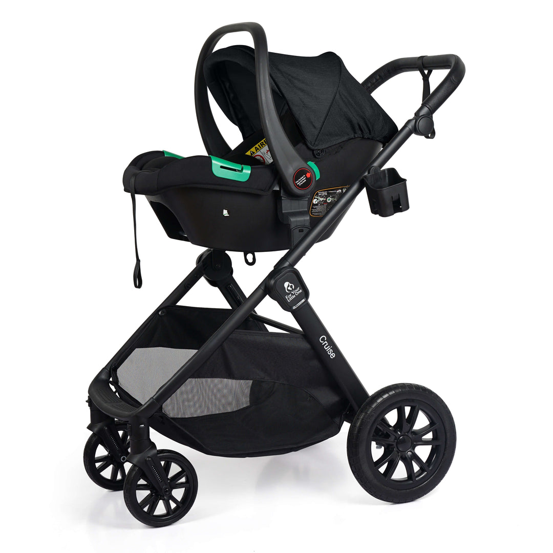 For Your Little One Cruise 3-in-1 Travel System with ISOFIX - Eclipse Black