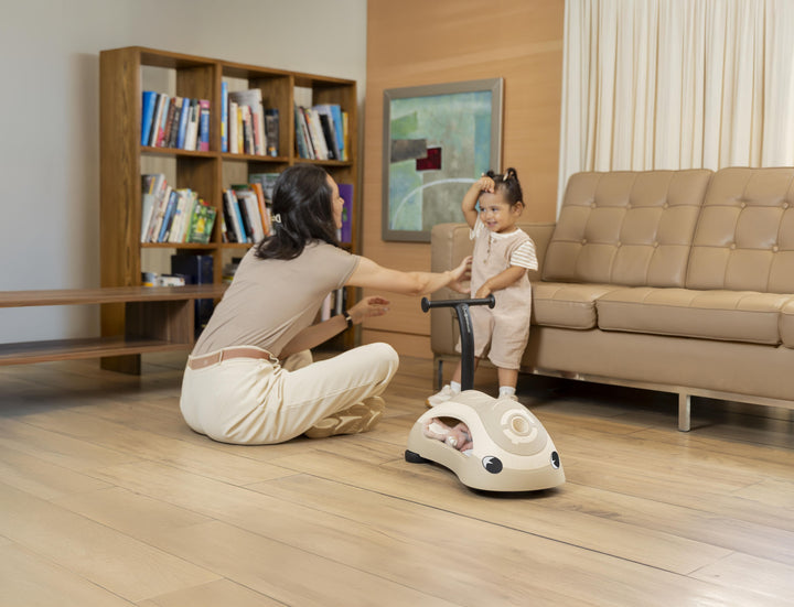 Globber Baby Walker 2 in 1 Ecologic – Coconut