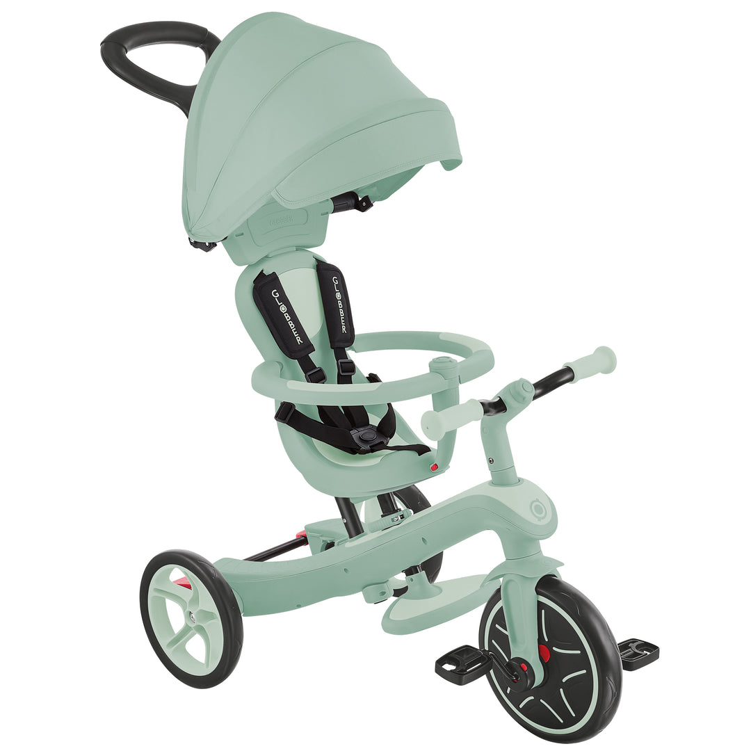 Globber Explorer Trike 4 in 1 Ecologic - Pistachio