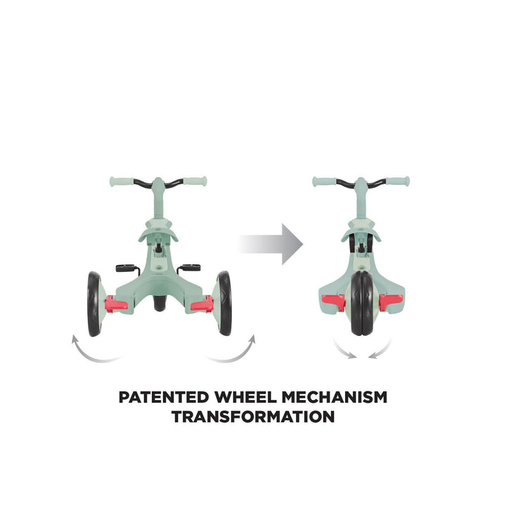 Globber Explorer Trike 4 in 1 Ecologic - Pistachio