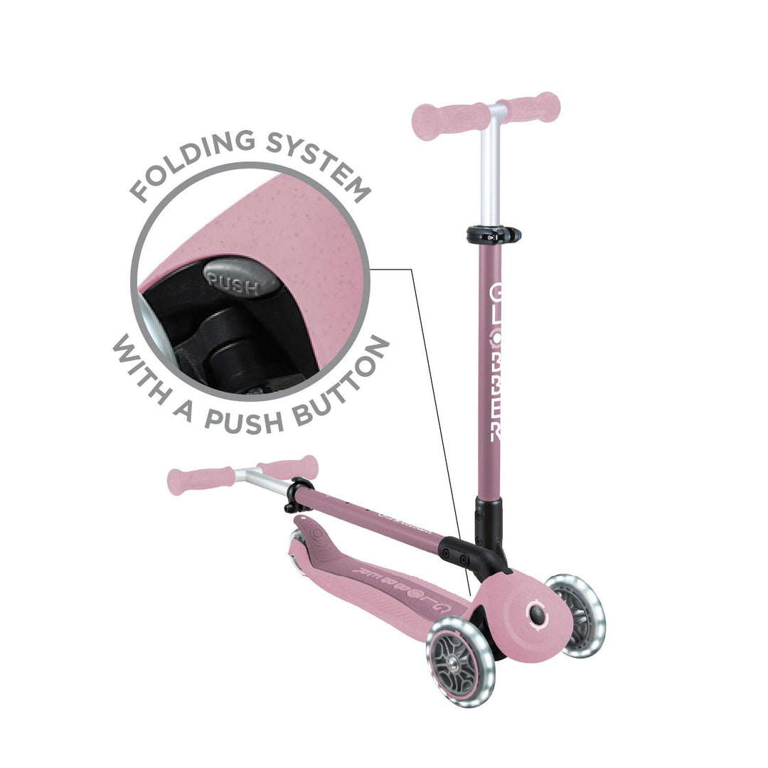 Globber Go•Up Active Lights Ecologic – Berry