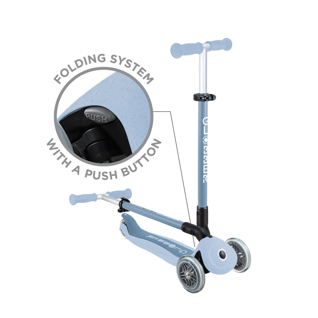 Globber Go•Up Active Lights Ecologic – Blueberry