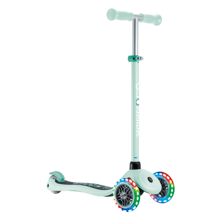 Globber Primo Lights Scooter - Mint