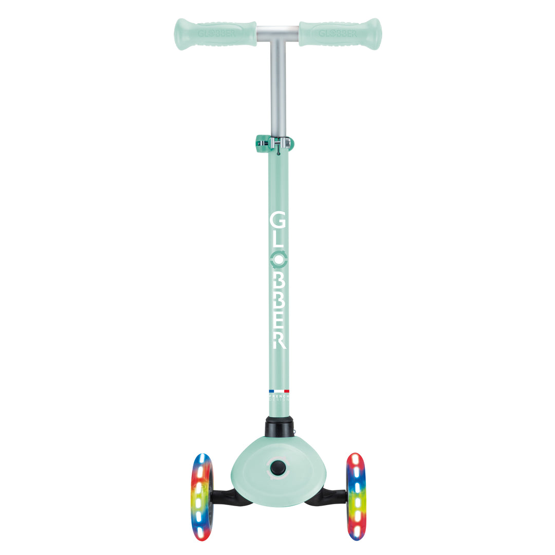Globber Primo Lights Scooter - Mint