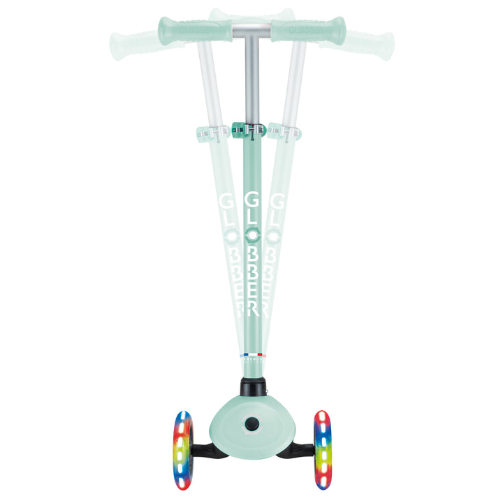 Globber Primo Lights Scooter - Mint