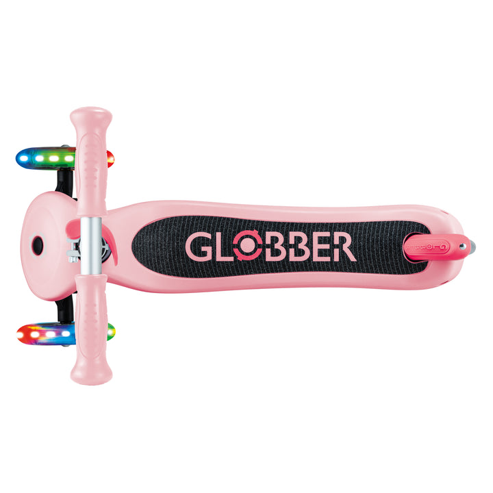 Globber Primo Lights Scooter - Pastel Pink