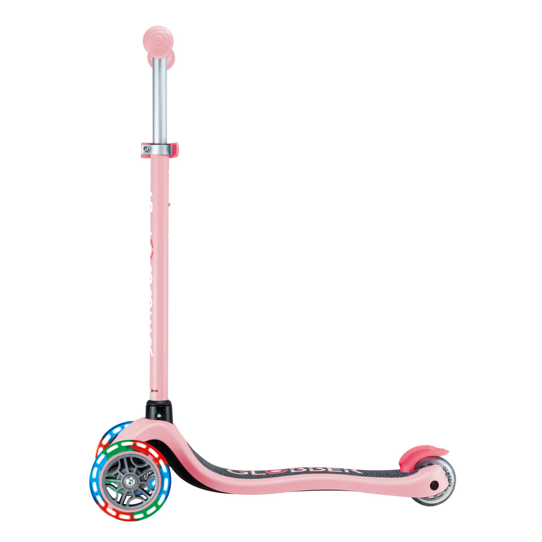 Globber Primo Lights Scooter - Pastel Pink