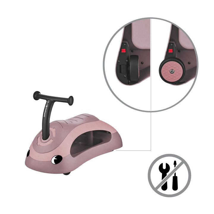 Globber Baby Walker 2 in 1 Ecologic – Berry